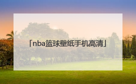 「nba篮球壁纸手机高清」篮球壁纸高清全屏NBA